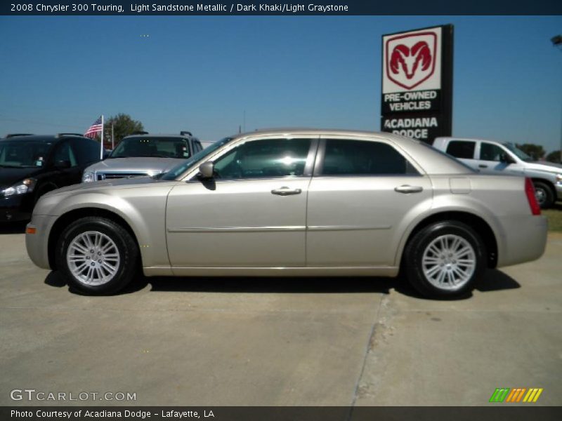Light Sandstone Metallic / Dark Khaki/Light Graystone 2008 Chrysler 300 Touring