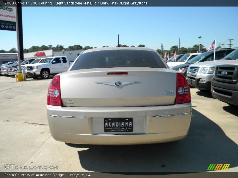 Light Sandstone Metallic / Dark Khaki/Light Graystone 2008 Chrysler 300 Touring