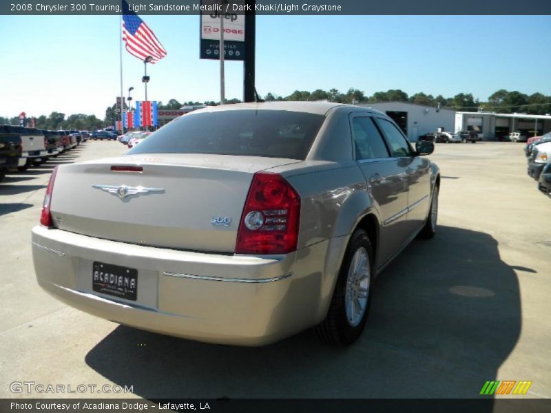 Light Sandstone Metallic / Dark Khaki/Light Graystone 2008 Chrysler 300 Touring
