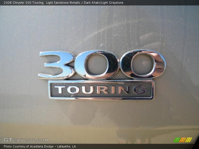Light Sandstone Metallic / Dark Khaki/Light Graystone 2008 Chrysler 300 Touring