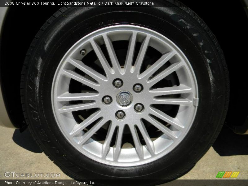 Light Sandstone Metallic / Dark Khaki/Light Graystone 2008 Chrysler 300 Touring