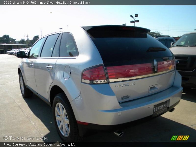 Ingot Silver Metallic / Charcoal Black 2010 Lincoln MKX FWD