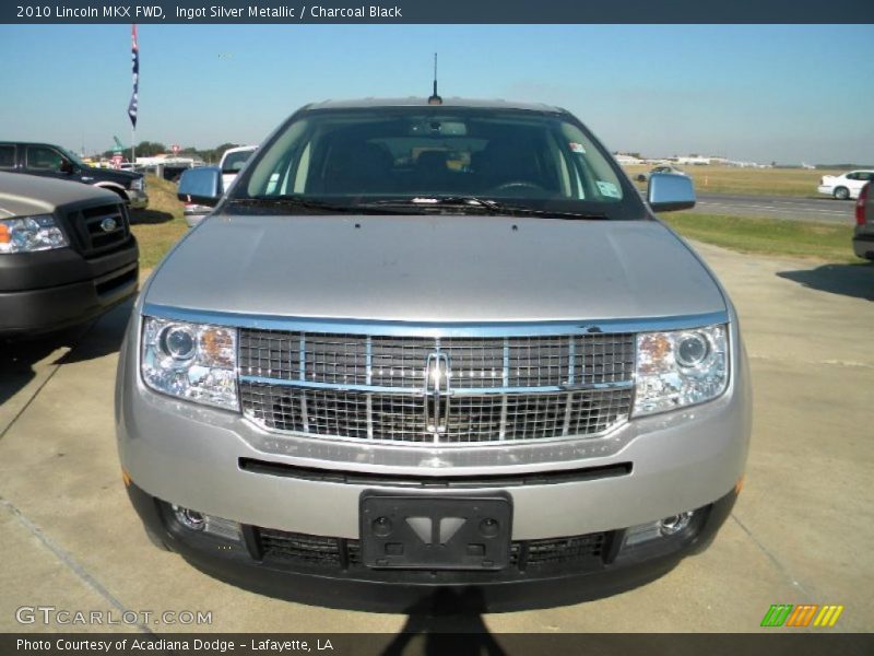 Ingot Silver Metallic / Charcoal Black 2010 Lincoln MKX FWD