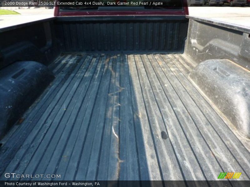 Dark Garnet Red Pearl / Agate 2000 Dodge Ram 3500 SLT Extended Cab 4x4 Dually