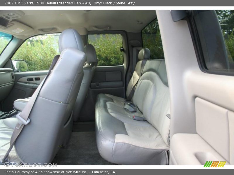  2002 Sierra 1500 Denali Extended Cab 4WD Stone Gray Interior