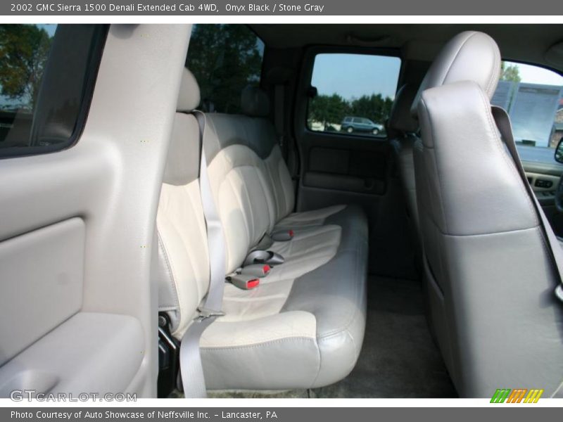 Onyx Black / Stone Gray 2002 GMC Sierra 1500 Denali Extended Cab 4WD