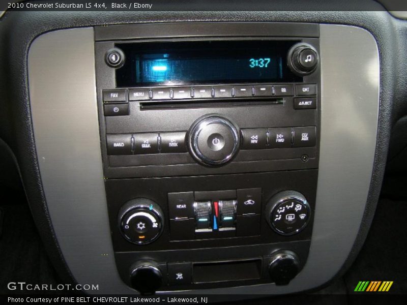 Controls of 2010 Suburban LS 4x4