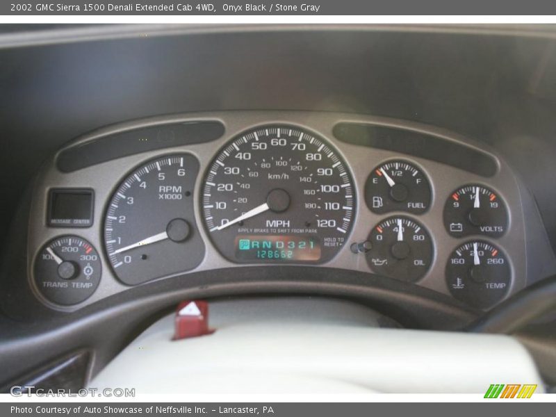  2002 Sierra 1500 Denali Extended Cab 4WD Denali Extended Cab 4WD Gauges