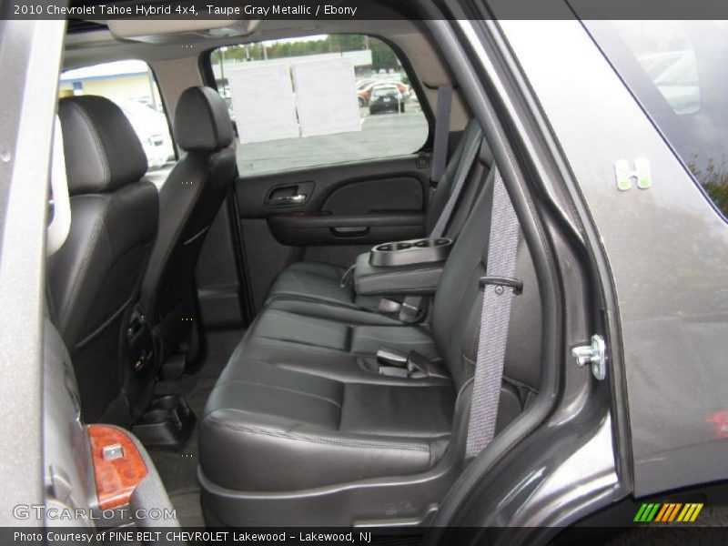 Taupe Gray Metallic / Ebony 2010 Chevrolet Tahoe Hybrid 4x4