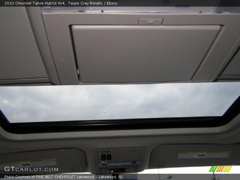 Taupe Gray Metallic / Ebony 2010 Chevrolet Tahoe Hybrid 4x4
