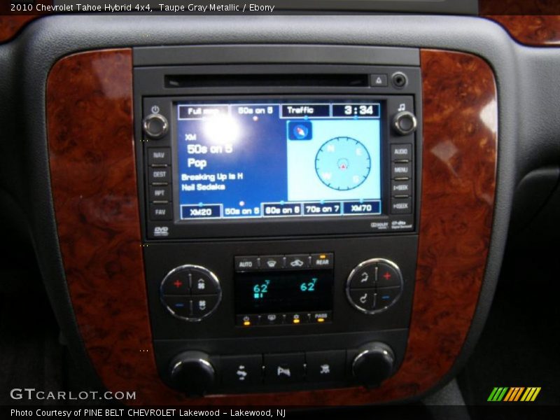 Controls of 2010 Tahoe Hybrid 4x4