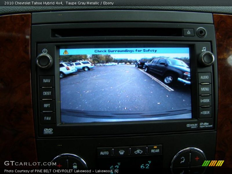 Taupe Gray Metallic / Ebony 2010 Chevrolet Tahoe Hybrid 4x4