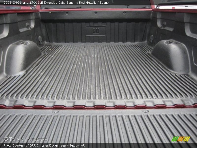 Sonoma Red Metallic / Ebony 2008 GMC Sierra 1500 SLE Extended Cab