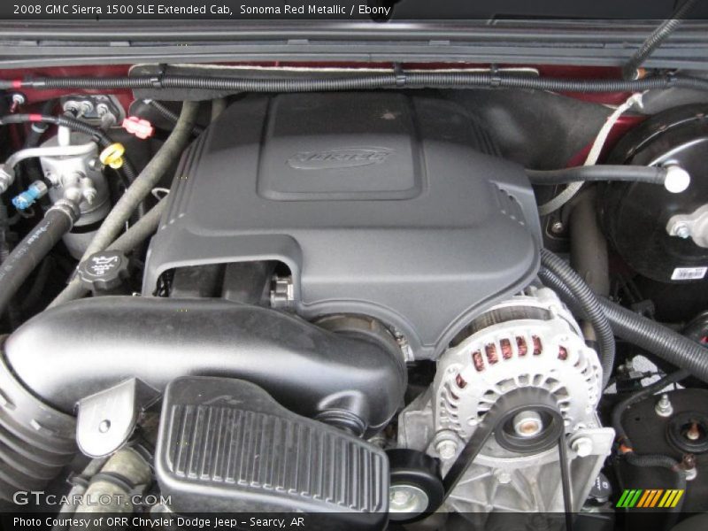 Sonoma Red Metallic / Ebony 2008 GMC Sierra 1500 SLE Extended Cab