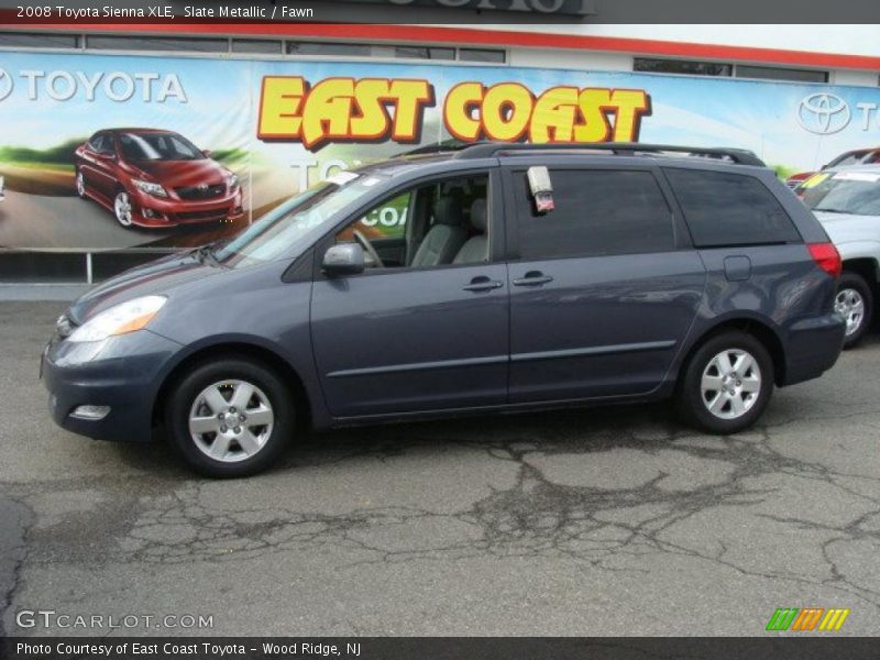 Slate Metallic / Fawn 2008 Toyota Sienna XLE