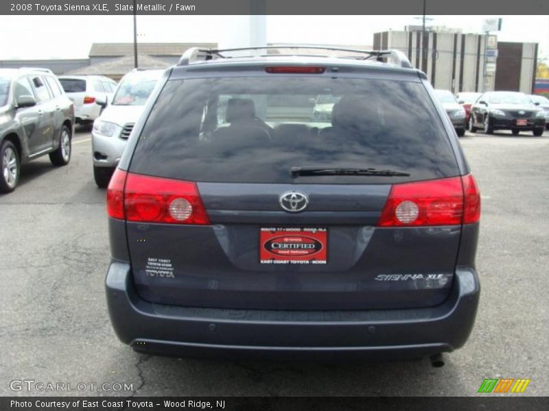 Slate Metallic / Fawn 2008 Toyota Sienna XLE