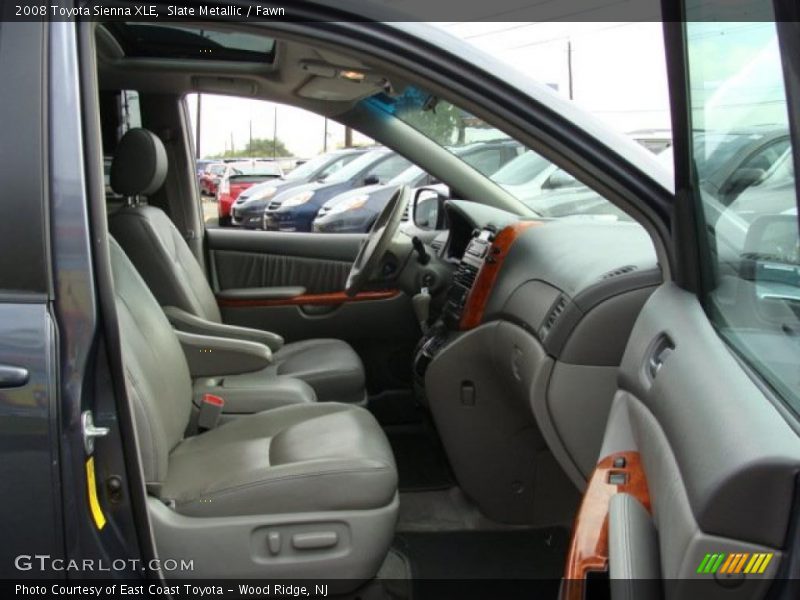 Slate Metallic / Fawn 2008 Toyota Sienna XLE