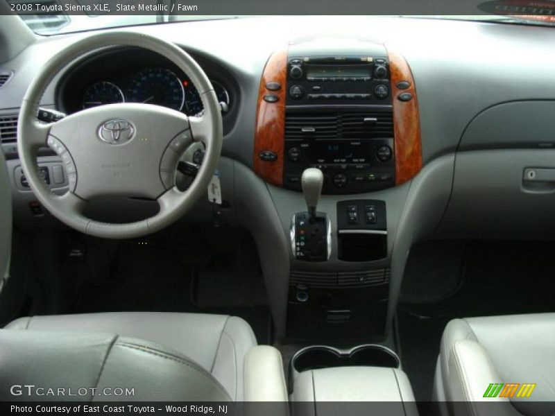 Slate Metallic / Fawn 2008 Toyota Sienna XLE