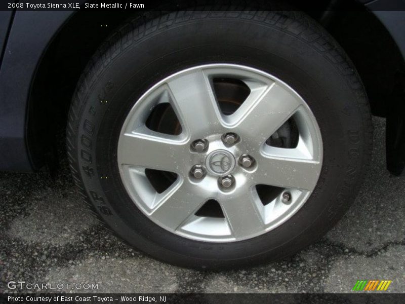 Slate Metallic / Fawn 2008 Toyota Sienna XLE