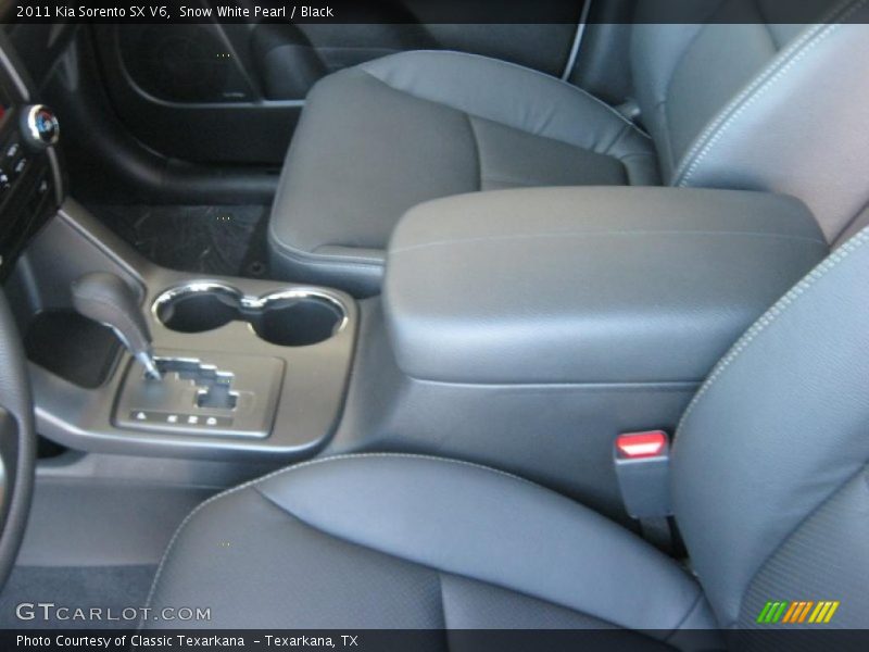 Snow White Pearl / Black 2011 Kia Sorento SX V6