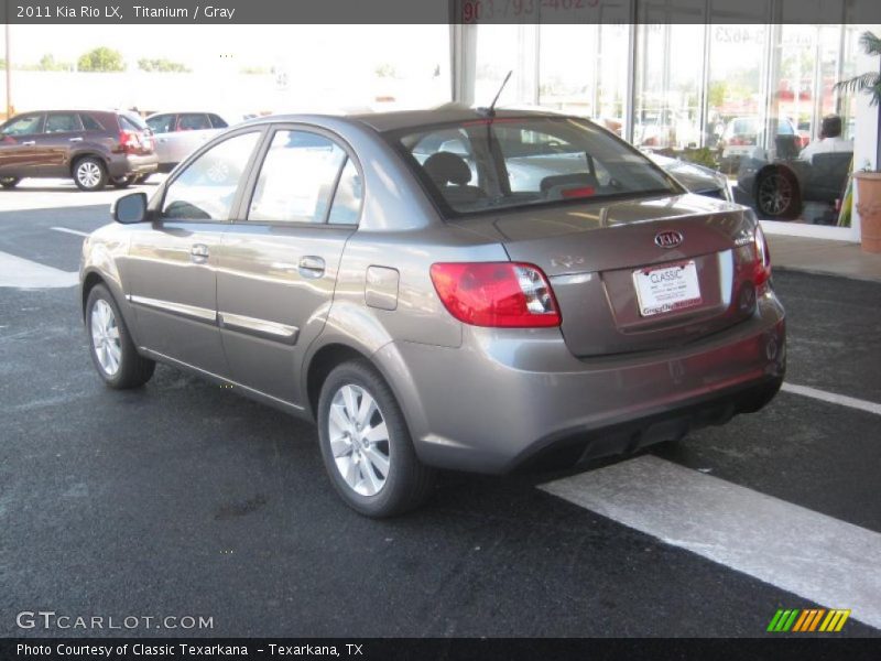 Titanium / Gray 2011 Kia Rio LX
