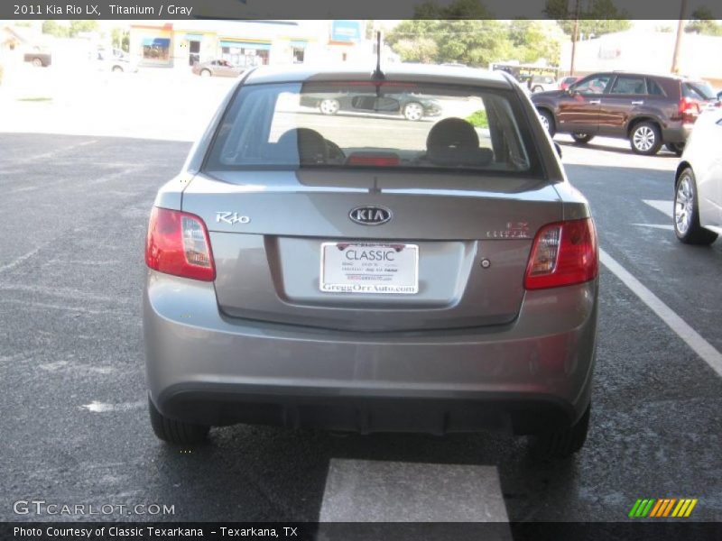 Titanium / Gray 2011 Kia Rio LX
