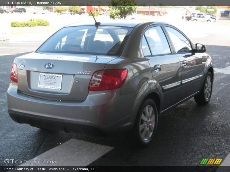 Titanium / Gray 2011 Kia Rio LX