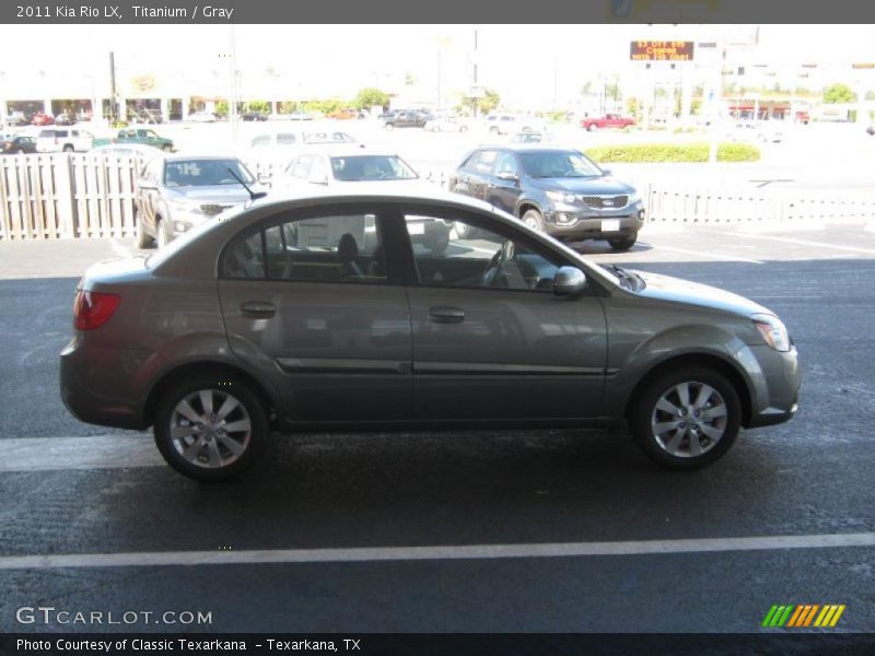 Titanium / Gray 2011 Kia Rio LX