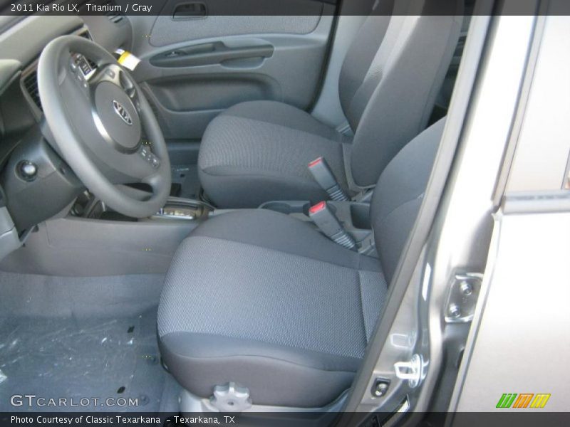 Titanium / Gray 2011 Kia Rio LX