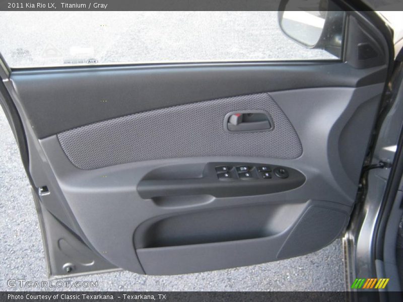 Titanium / Gray 2011 Kia Rio LX