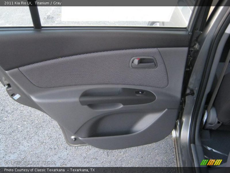 Titanium / Gray 2011 Kia Rio LX