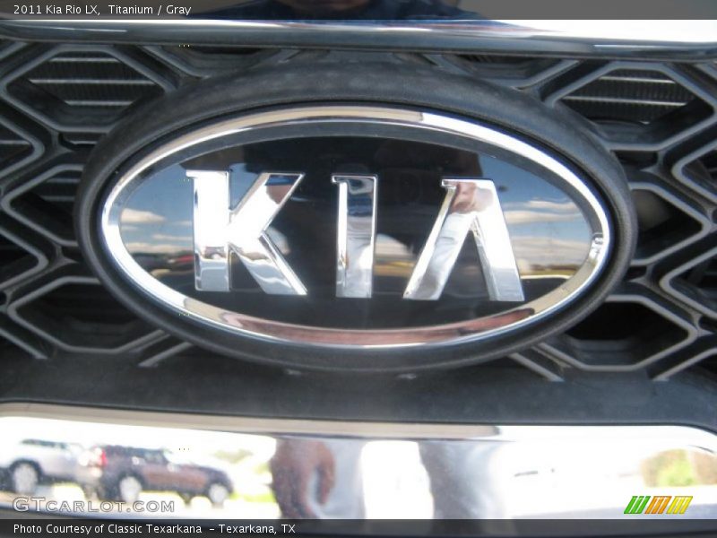 Titanium / Gray 2011 Kia Rio LX