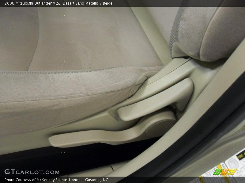 Desert Sand Metallic / Beige 2008 Mitsubishi Outlander XLS
