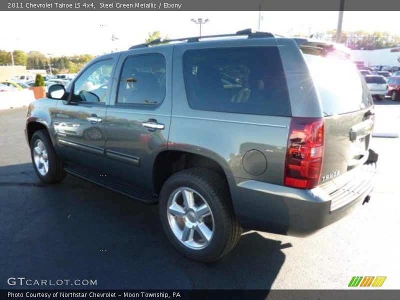 Steel Green Metallic / Ebony 2011 Chevrolet Tahoe LS 4x4