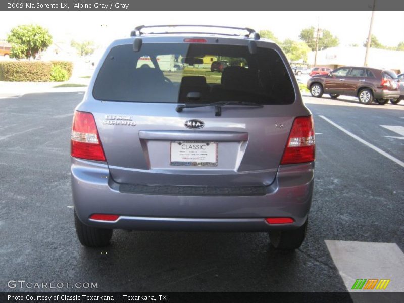 Alpine Gray / Gray 2009 Kia Sorento LX