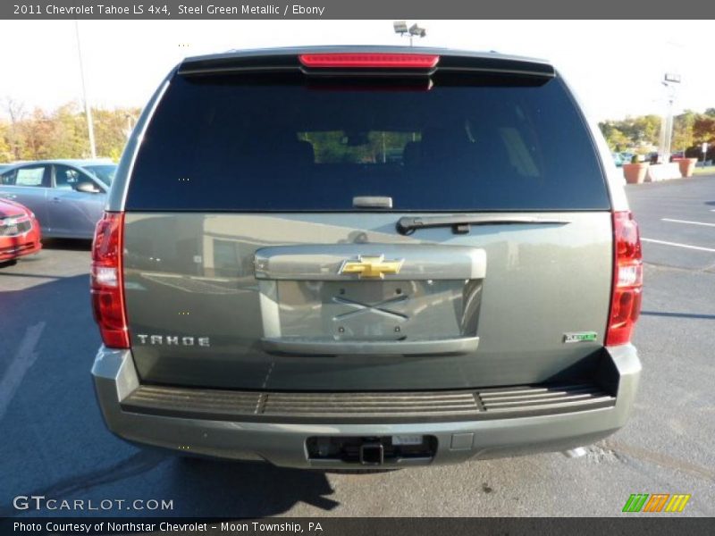 Steel Green Metallic / Ebony 2011 Chevrolet Tahoe LS 4x4