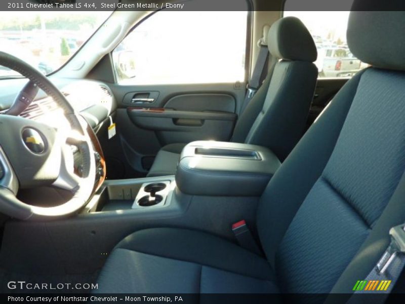 Steel Green Metallic / Ebony 2011 Chevrolet Tahoe LS 4x4