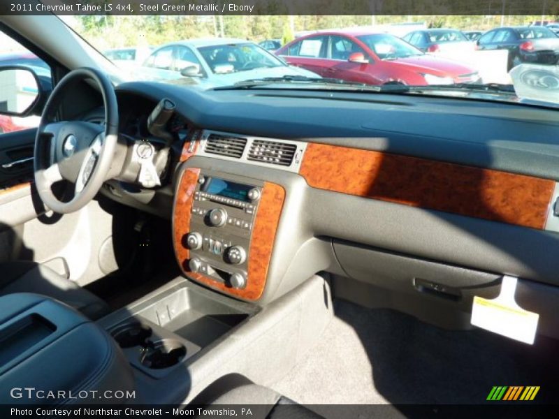 Steel Green Metallic / Ebony 2011 Chevrolet Tahoe LS 4x4