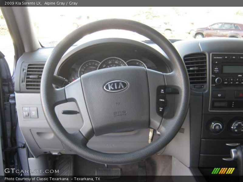 Alpine Gray / Gray 2009 Kia Sorento LX
