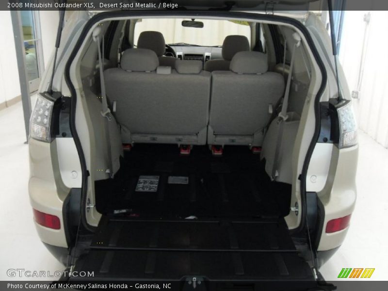 Desert Sand Metallic / Beige 2008 Mitsubishi Outlander XLS