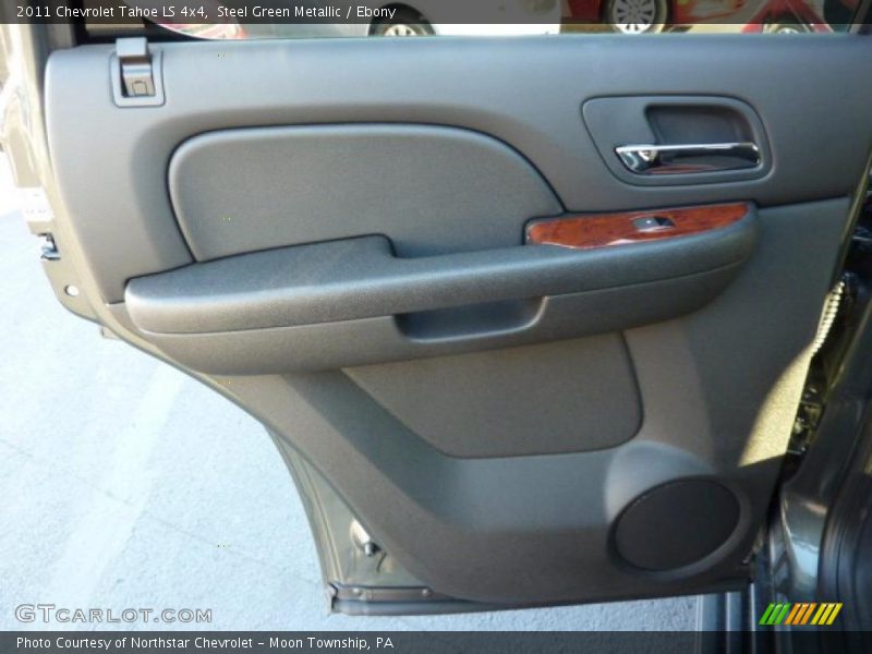 Steel Green Metallic / Ebony 2011 Chevrolet Tahoe LS 4x4
