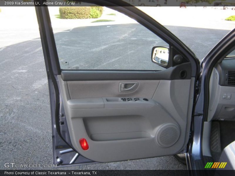 Alpine Gray / Gray 2009 Kia Sorento LX