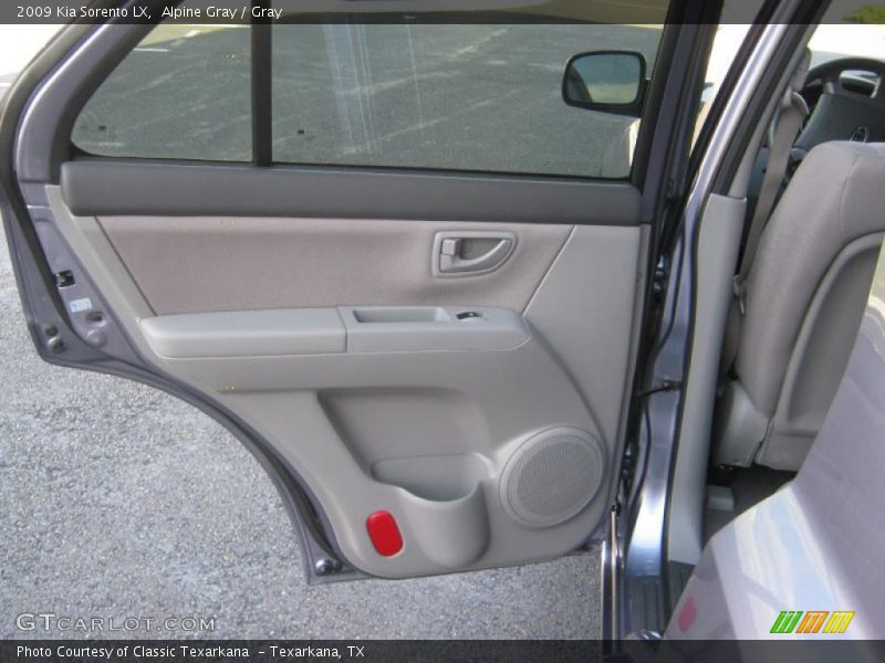 Alpine Gray / Gray 2009 Kia Sorento LX