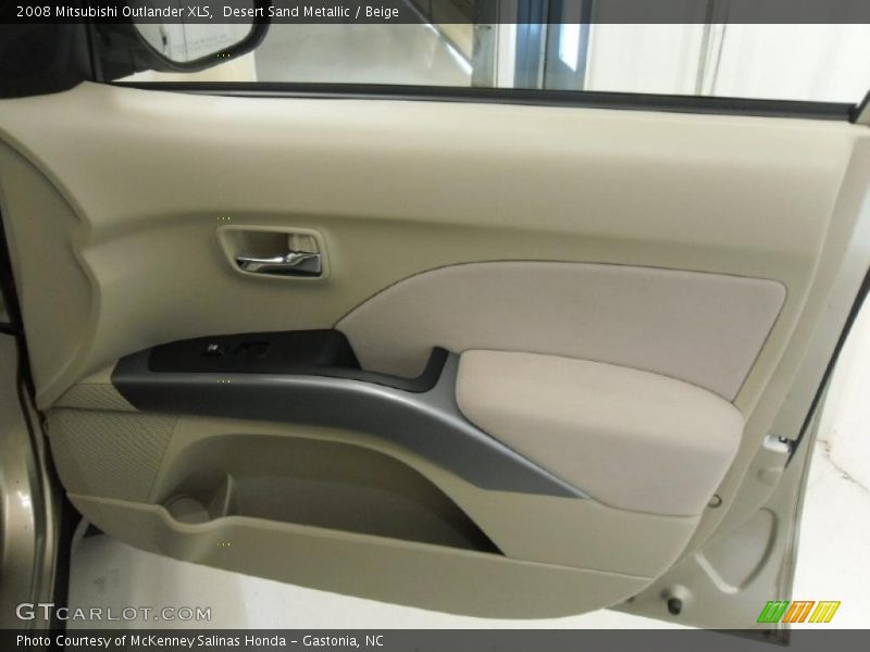 Desert Sand Metallic / Beige 2008 Mitsubishi Outlander XLS