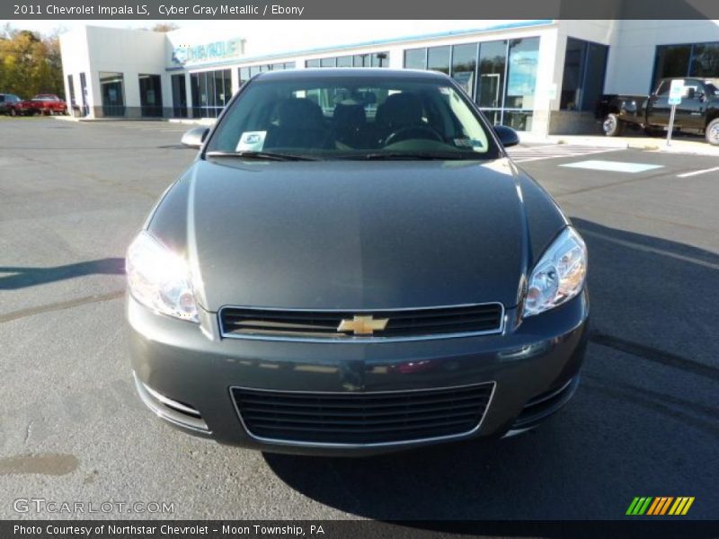 Cyber Gray Metallic / Ebony 2011 Chevrolet Impala LS