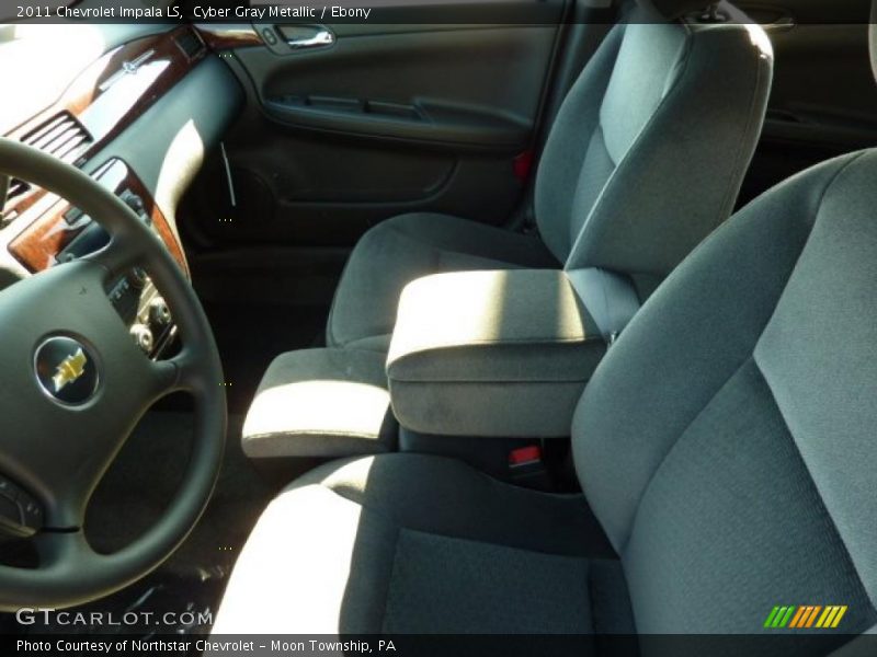 Cyber Gray Metallic / Ebony 2011 Chevrolet Impala LS
