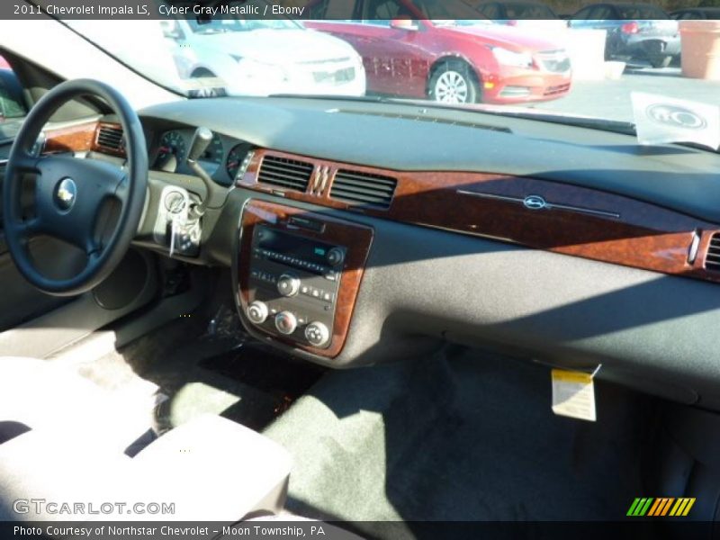 Cyber Gray Metallic / Ebony 2011 Chevrolet Impala LS