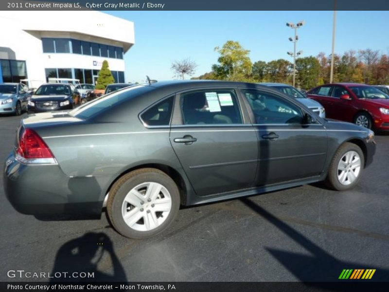 Cyber Gray Metallic / Ebony 2011 Chevrolet Impala LS