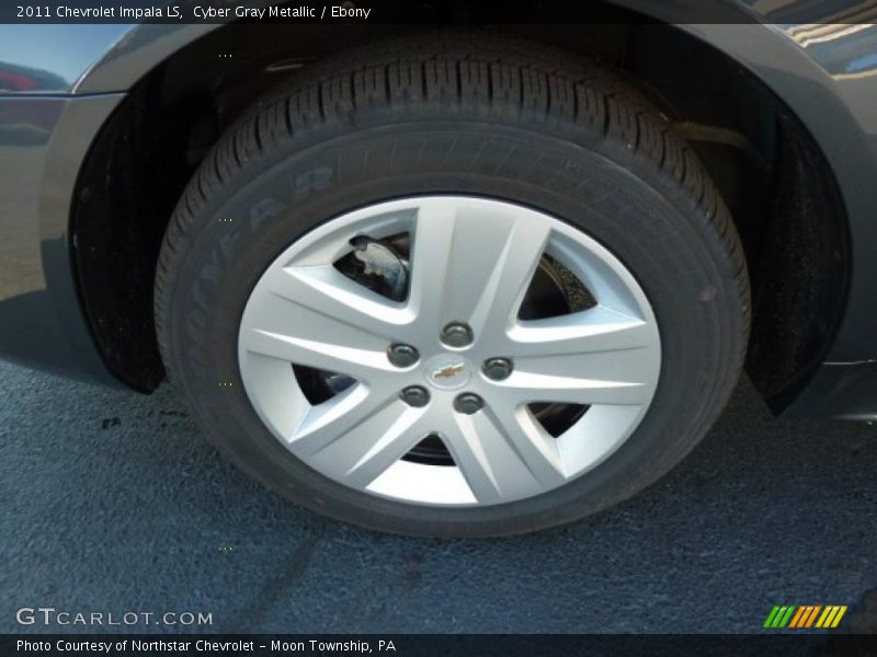 Cyber Gray Metallic / Ebony 2011 Chevrolet Impala LS