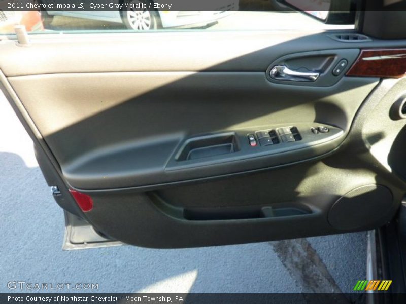 Cyber Gray Metallic / Ebony 2011 Chevrolet Impala LS
